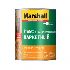 Marshall Protex лак алкидно-уретановый паркетный полуматовый (0,75л)