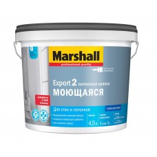 Marshall Export-2 краска для стен и потолков база BW 4.5л