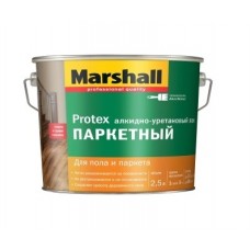 Marshall Protex лак алкидно-уретановый паркетный полуматовый (2,5л)