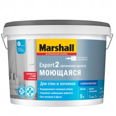 Marshall Export-2 краска для стен и потолков база BW 9л