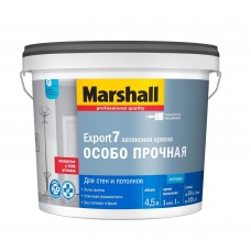 Marshall Export-7 краска для стен и потолков база BW 4.5л