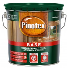 Pinotex Base грунтовка для внешних работ деревозащитная бесцветная ( 1л)