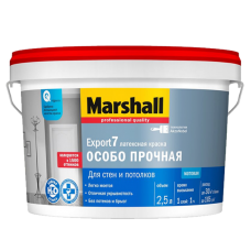 Marshall Export-7 краска для стен и потолков база BC 2.5л