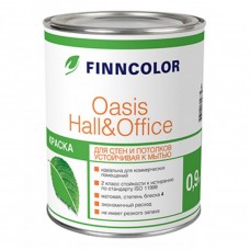 Краска OASIS HALL & OFFICE A гл/мат 0,9л