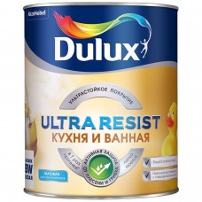 Dulux Ultra Resist Кухня и Ванная матовая база BC 0,9л